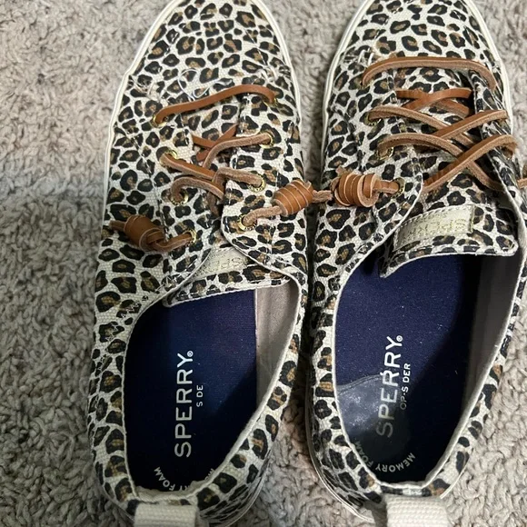 Sperry leopard sneakers - Picture 2 of 5
